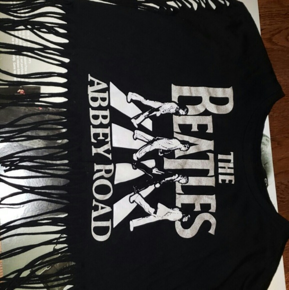 The Beatles Tops - The beatles fring crop top